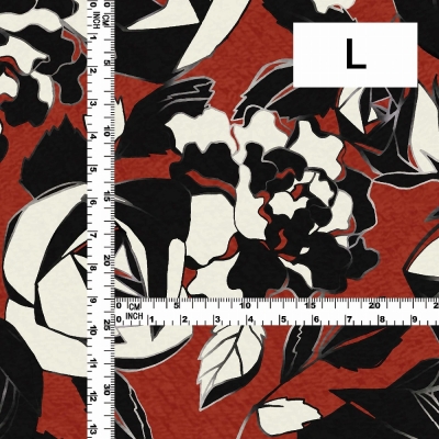 Flamenco Fabric / Rose / JKF-199-WHRD