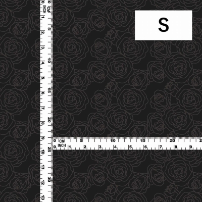 Flamenco Fabric / Rose / JKF-540-BK