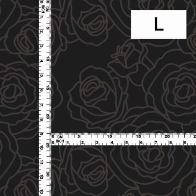 Flamenco Fabric / Rose / JKF-540-BK