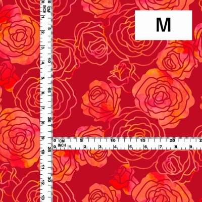 Flamenco Fabric / Rose / JKF-540-RD2