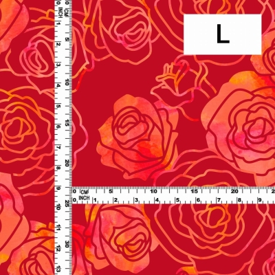 Flamenco Fabric / Rose / JKF-540-RD2