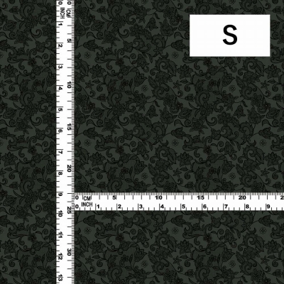 Flamenco Fabric / Lace Print / JKF-700-BK