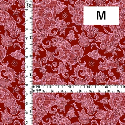 Flamenco Fabric / Lace Print / JKF-700-DRDPI