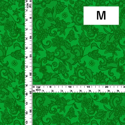 Flamenco Fabric / Lace Print / JKF-700-GR