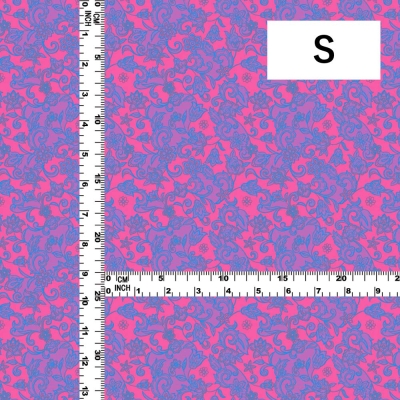 Flamenco Fabric / Lace Print / JKF-700-PIBL