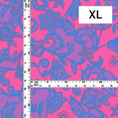 Flamenco Fabric / Lace Print / JKF-700-PIBL
