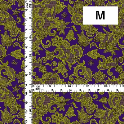 Flamenco Fabric / Lace Print / JKF-700-PUYE