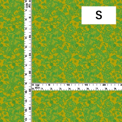 Flamenco Fabric / Lace Print / JKF-700-YETBL