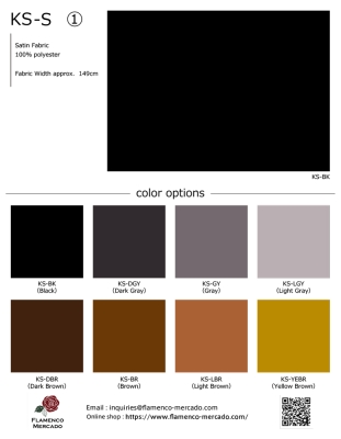 Flamenco Fabric Swatch / JKS1-F-sample