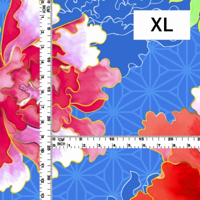 Japan Fabric / Peony / JWA-007-BL