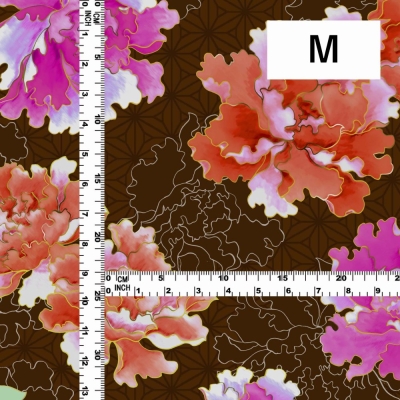 Japan Fabric / Peony / JWA-007-BR