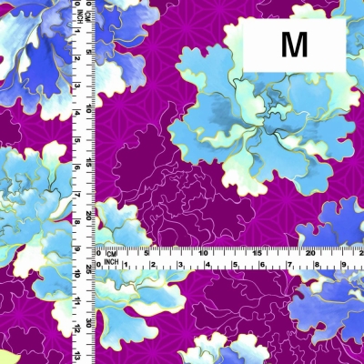 Japan Fabric / Peony / JWA-007-PU