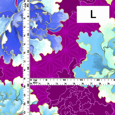 Japan Fabric / Peony / JWA-007-PU