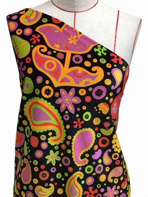 Flamenco Fabric / Paisley / JKF-005-BK