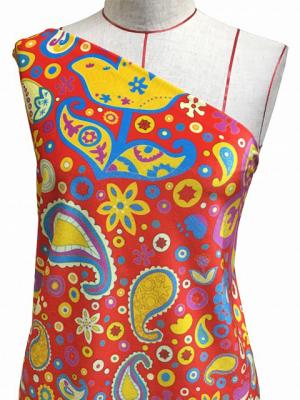 Flamenco Fabric / Paisley / JKF-005-RD