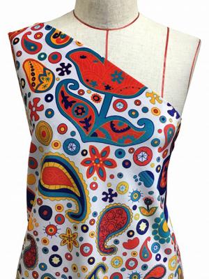 Flamenco Fabric / Paisley / JKF-005-WH