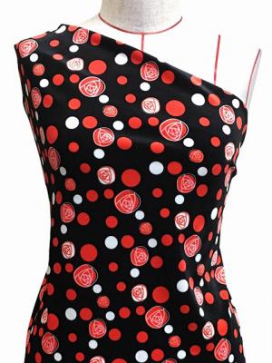 Flamenco Fabric / Rose&Dots / JKF-029-BK