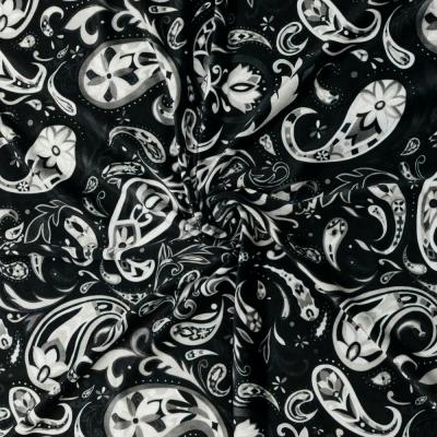 Flamenco Fabric / Paisley / JKF-035-BK