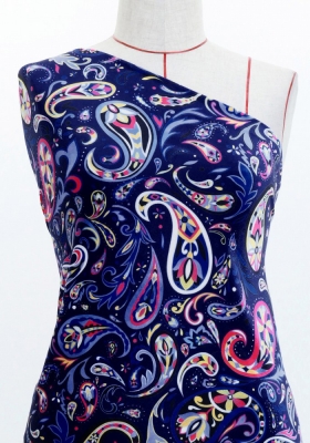 Flamenco Fabric / Paisley / JKF-035-NV