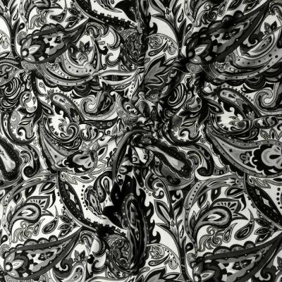 Flamenco Fabric / Paisley / JKF-037-GY