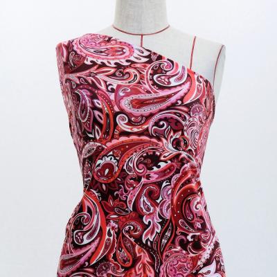Flamenco Fabric / Paisley / JKF-037-RD
