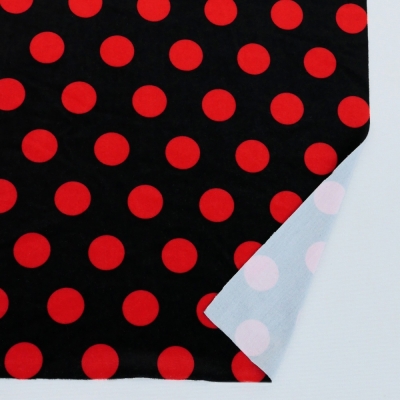 Flamenco Fabric / Dots / Black / JKF-039