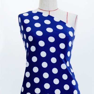 Flamenco Fabric / Dots / Blue / JKF-041