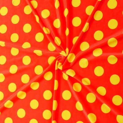 Flamenco Fabric / Dots / Orange / JKF-045