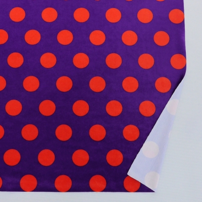 Flamenco Fabric / Dots / Purple / JKF-049