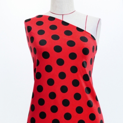 Flamenco Fabric / Dots / Red / JKF-051