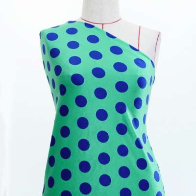 Flamenco Fabric / Dots / Turquoise / JKF-053