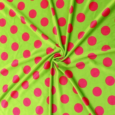 Flamenco Fabric / Dots / Yellow Green / JKF-059