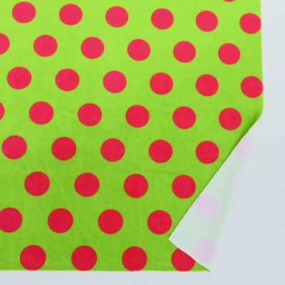 Flamenco Fabric / Dots / Yellow Green / JKF-059