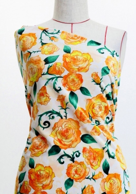 Flamenco Fabric / Rose / JKF-061-OR
