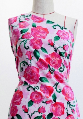 Flamenco Fabric / Rose / JKF-061-PI