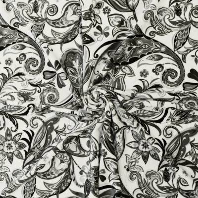 Flamenco Fabric / Paisley / JKF-063-GY