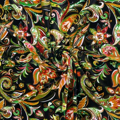 Flamenco Fabric / Paisley / JKF-063-KA