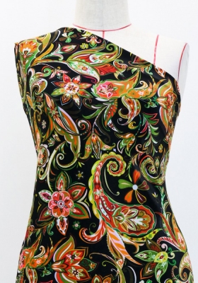 Flamenco Fabric / Paisley / JKF-063-KA
