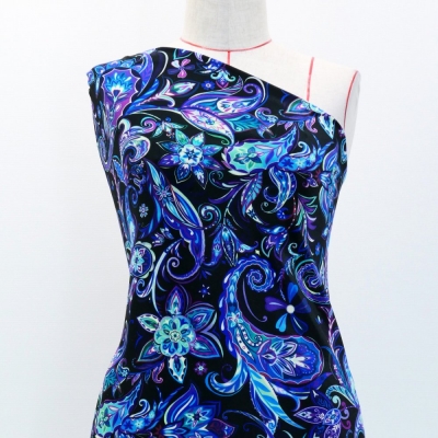 Flamenco Fabric / Paisley / JKF-063-NV