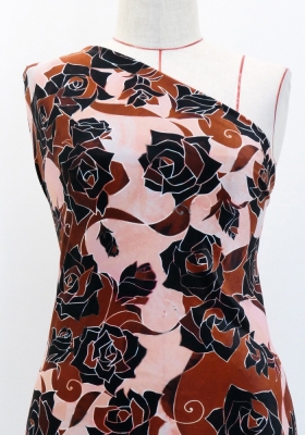 Flamenco Fabric / Rose / JKF-065-BR