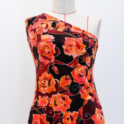 Flamenco Fabric / Rose / JKF-065-ORBR