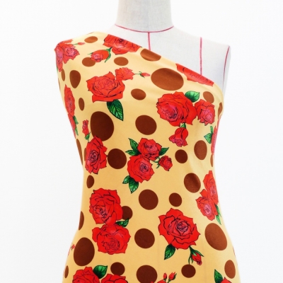 Flamenco Fabric / Rose&Dots / JKF-069-BE