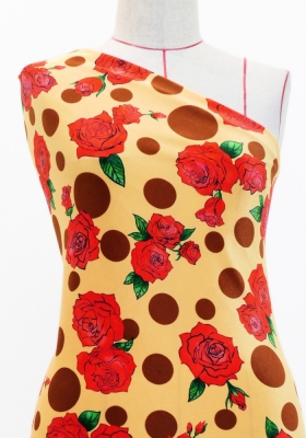 Flamenco Fabric / Rose&Dots / JKF-069-BE
