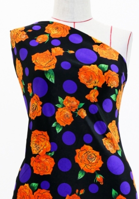 Flamenco Fabric / Rose&Dots / JKF-069-BKOR