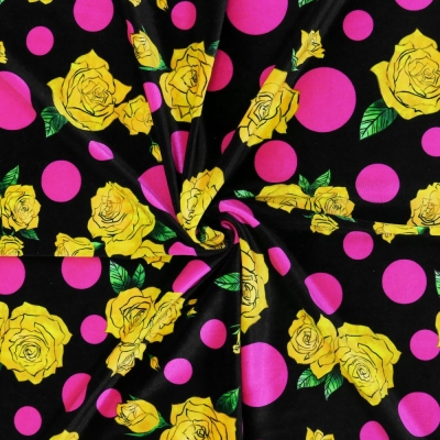 Flamenco Fabric / Rose&Dots / JKF-069-BKYE
