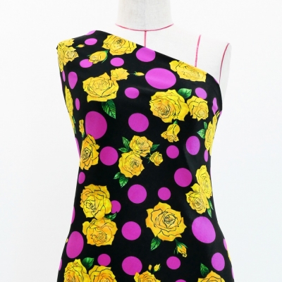 Flamenco Fabric / Rose&Dots / JKF-069-BKYE