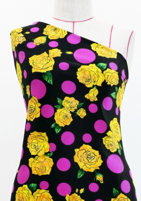 Flamenco Fabric / Rose&Dots / JKF-069-BKYE