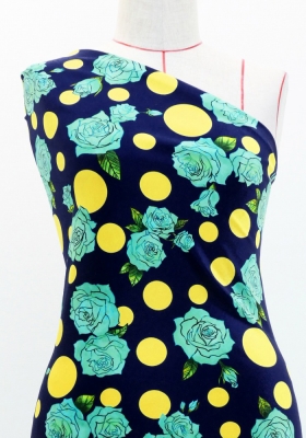 Flamenco Fabric / Rose&Dots / JKF-069-BL