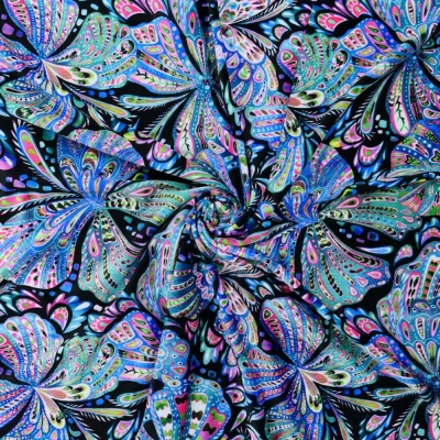 Flamenco Fabric / Butterfly Paisley / JKF-071-LBL