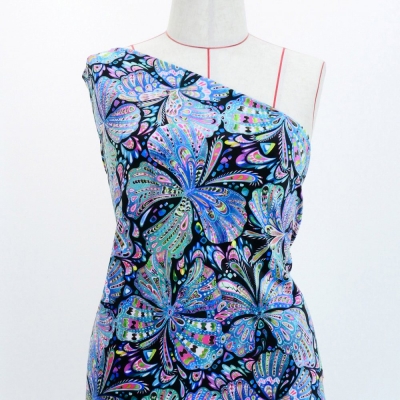 Flamenco Fabric / Butterfly Paisley / JKF-071-LBL